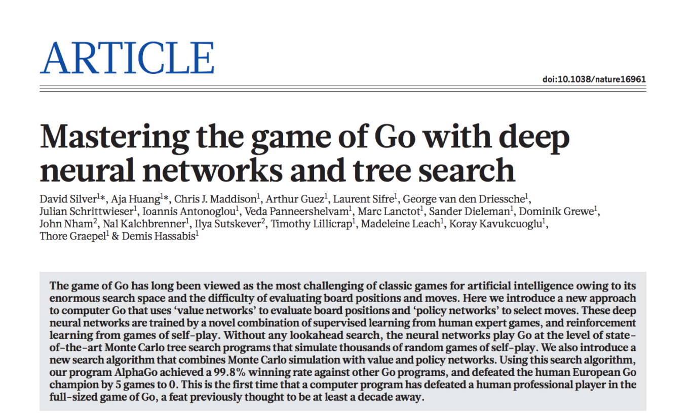 Mastering the game of Go with deep neural networks and tree search